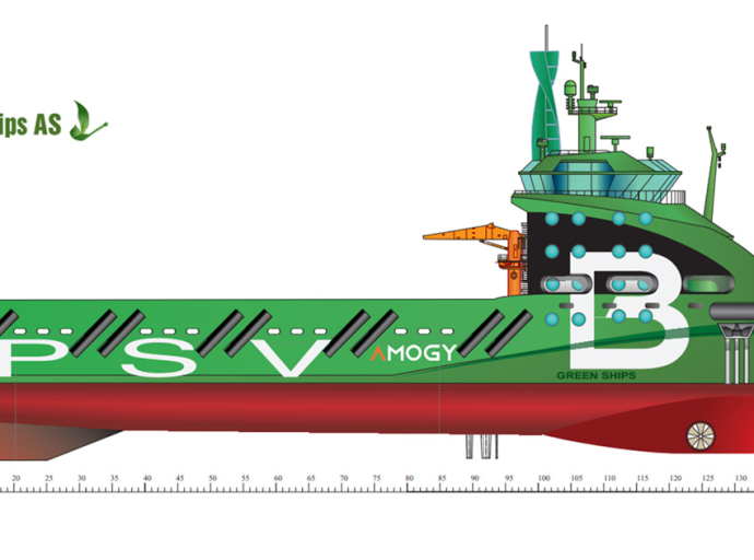 Amogy to Equip Green Ships Invest’s Electric Platform Supply Vessels