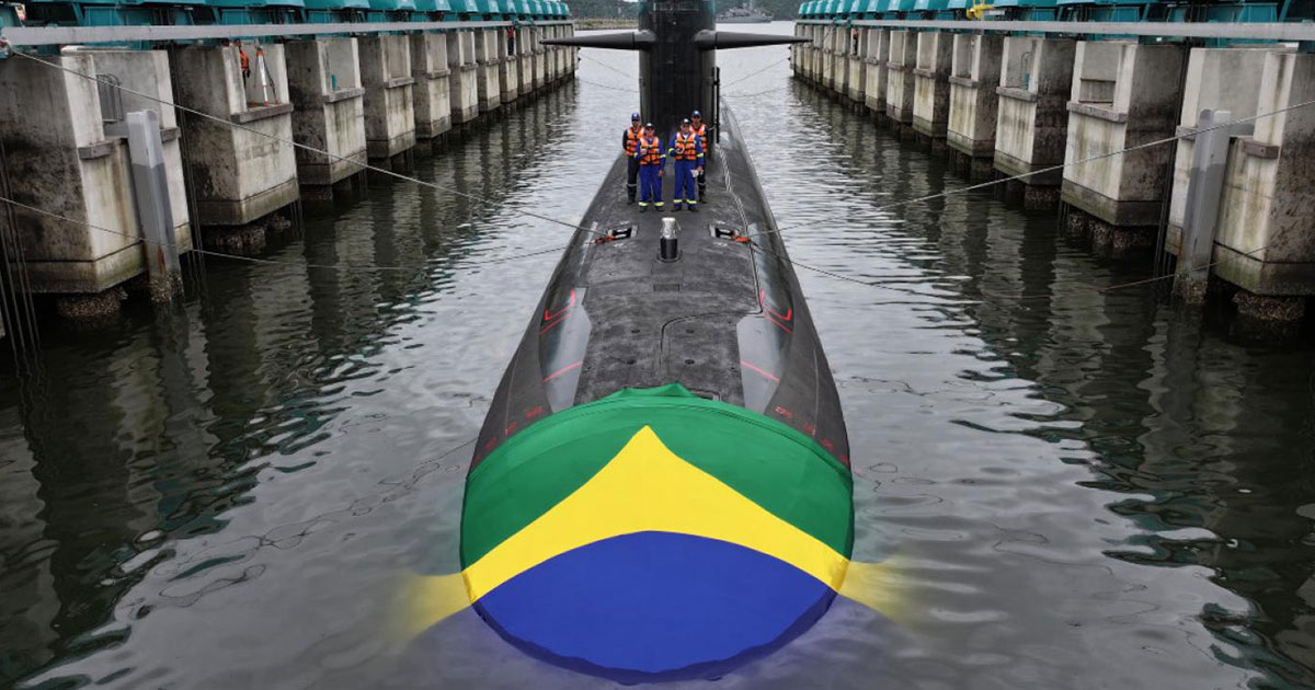 Naval Group Announces Launch of Third Brazilian Scorpène Submarine