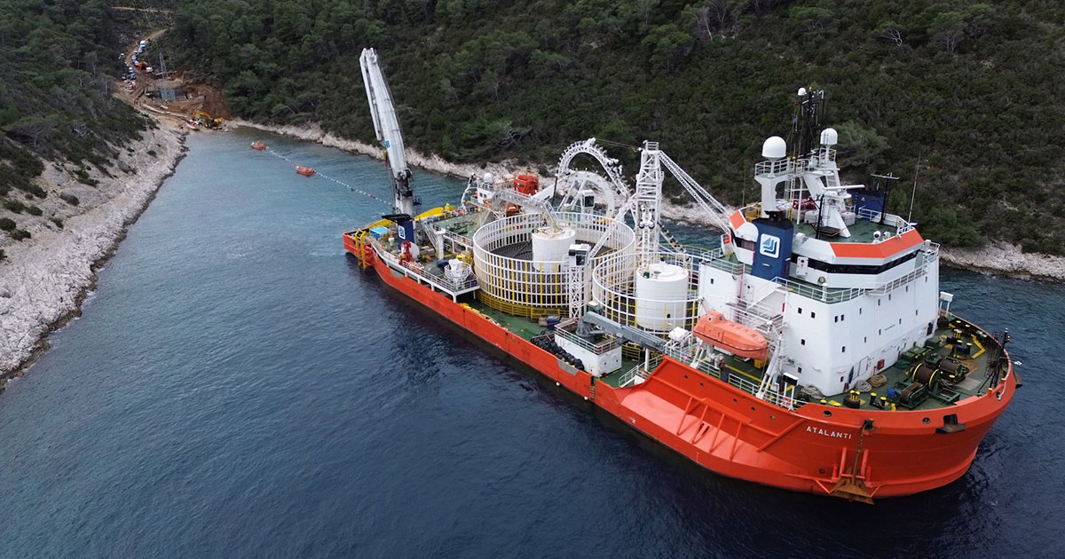 Asso.subsea Successfully Completes Cable Installation Project in Croatia