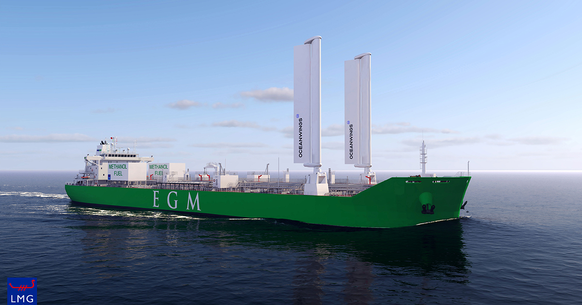 EGM Secures Long-Term Charter with Equinor for Dual-Fuel Methanol Tankers with Wingsails