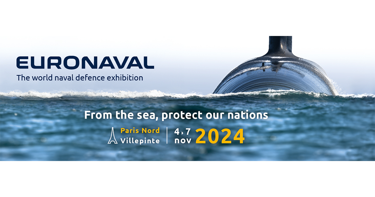 Save the Date - EURONAVAL 2024, November 4 – 7