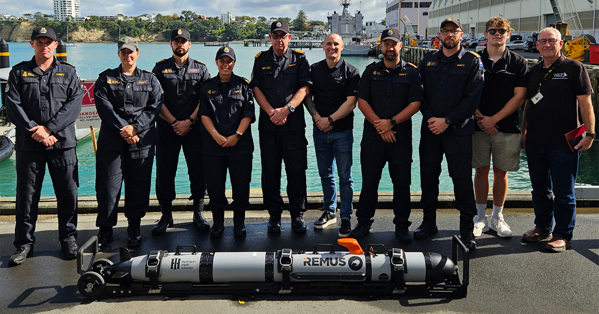 The Royal New Zealand Navy Receive Training on SeeByte’s Multi-Domain Mission Management System
