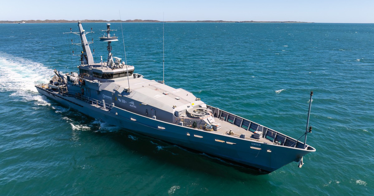 Austal Completes Sea Trials for Royal Australian Navy's PBAT Project