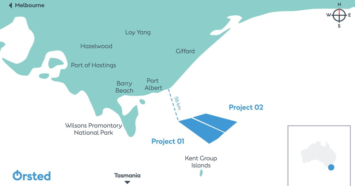 Ørsted Secures Licenses to Develop Large-Scale Offshore Wind Projects in Australia