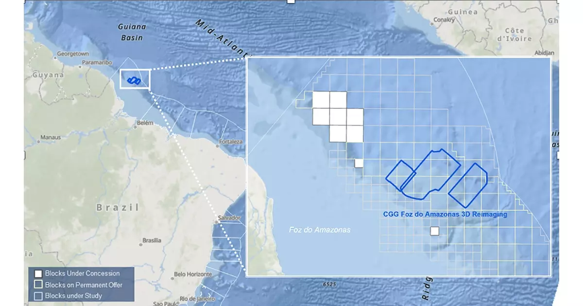 CGG  Kickstarts 7700 km2 Foz do Amazonas 3D Seismic Reimaging Project