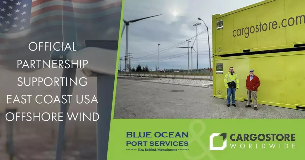 Cargostore Worldwide Formalizes Expansion into the East Coast US Wind Market with New Partnership