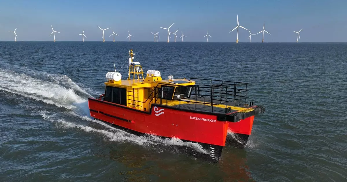 Edda Wind Launches Chartwell Marine Daughter Craft for Dogger Bank Wind Farm