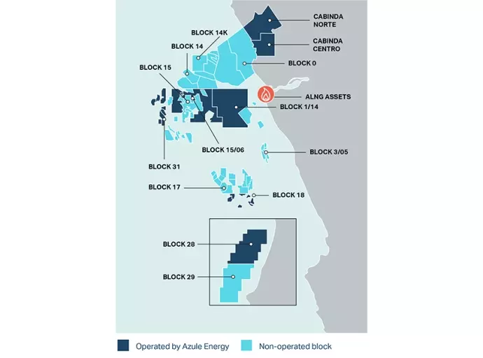 Azule Energy Awards $7.8 Billion in Contracts for the Agogo Oilfield, Offshore Angola