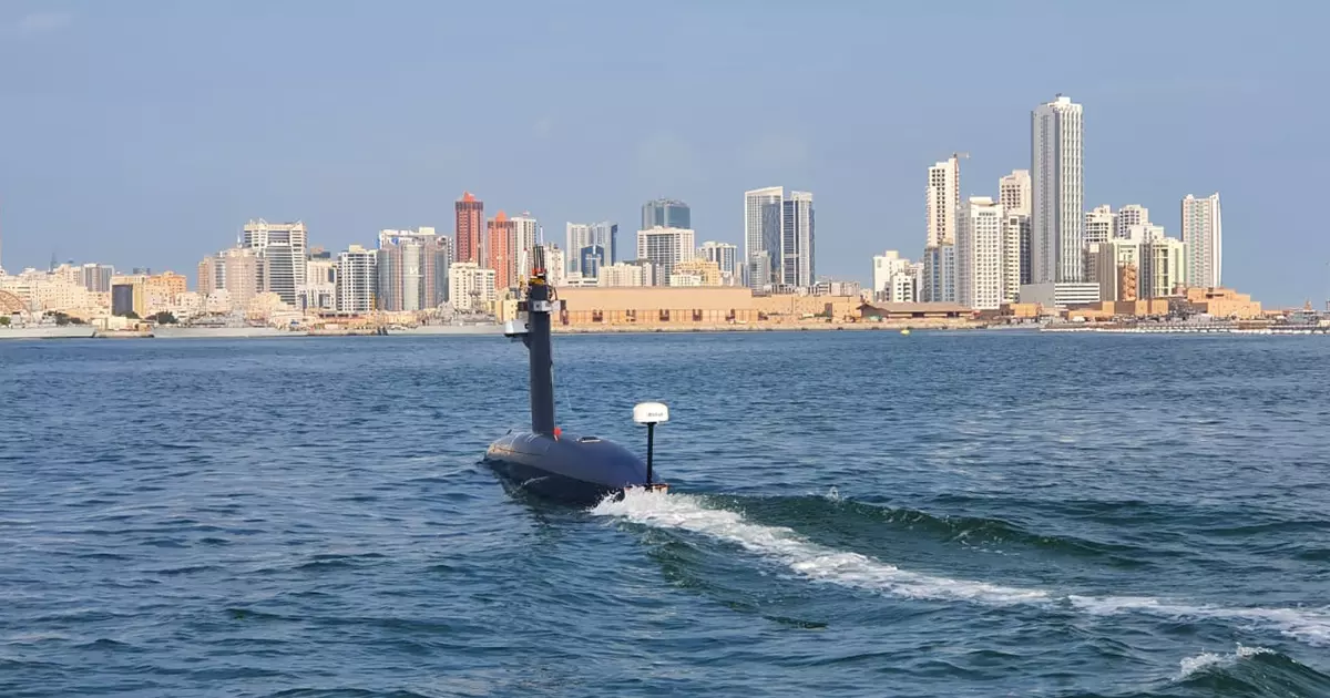 DriX USV Takes Part in Middle East Region’s Largest Naval Exercise