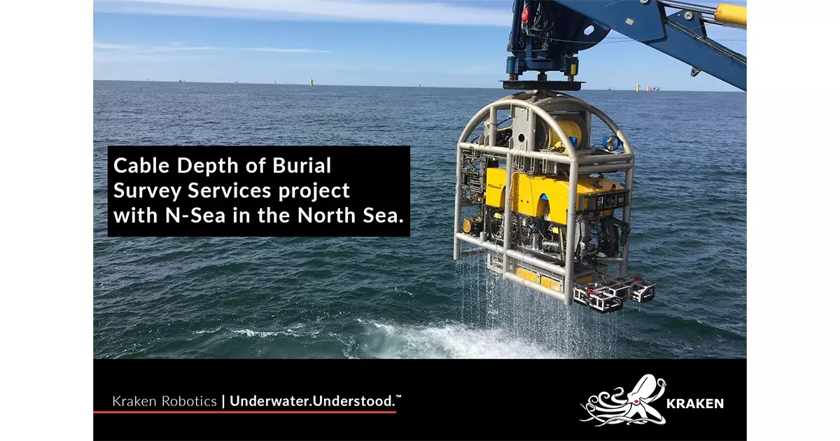 Kraken Robotics Supporting N-Sea with Cable Burial Survey Services