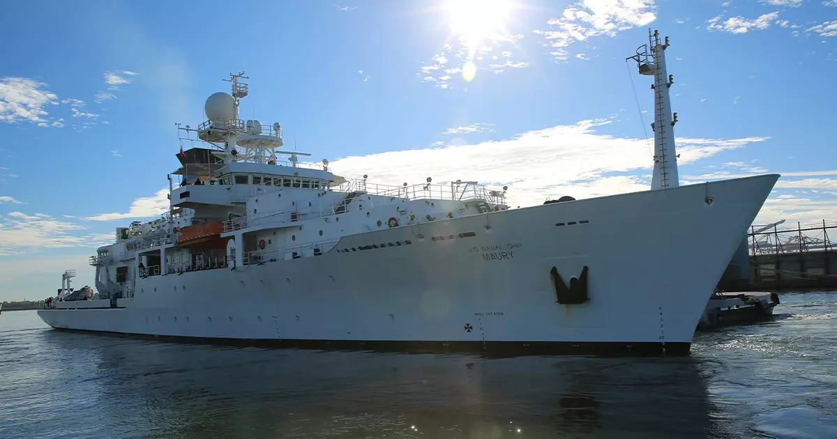 Pathfinder-Class Oceanographic Survey Ship USNS Maury Renamed to USNS Marie Tharp