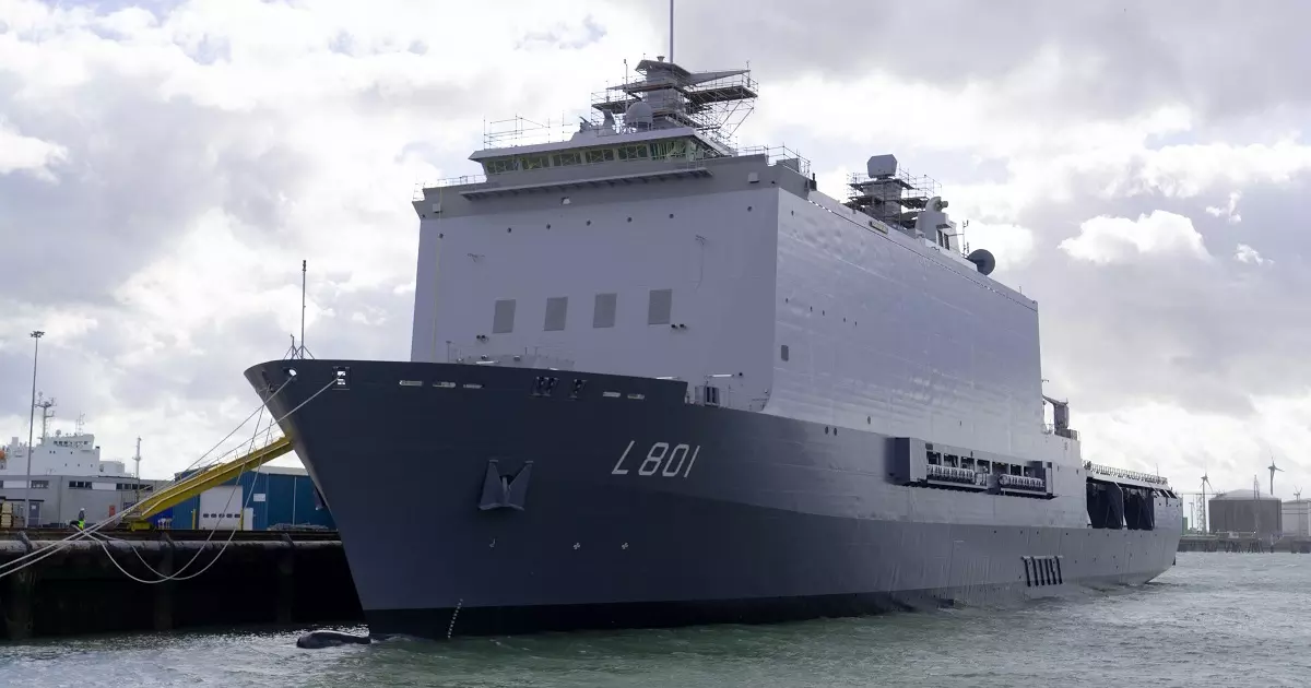 Damen Naval Completes Complex Midlife Update of HNLMS Johan de Witt