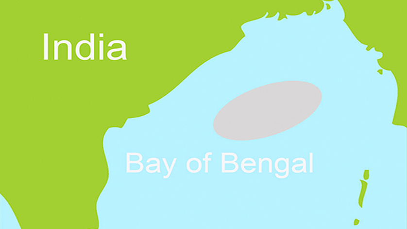 Bay of Bengal Illustration
