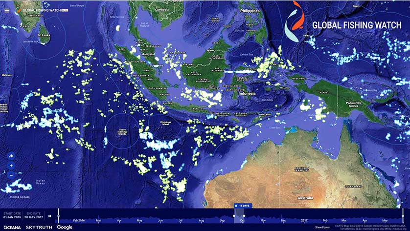 Tracking Commercial Fishing by AIS