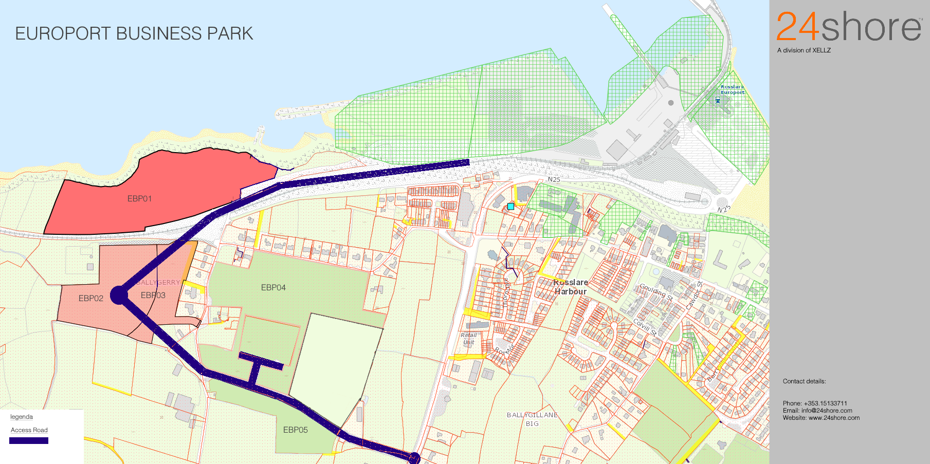 1 Europort Business Park Map 1 1