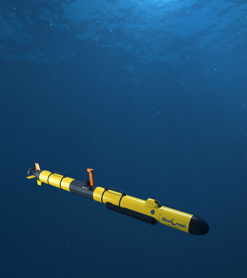 Blue Ocean Monitoring Light Class AUV water column