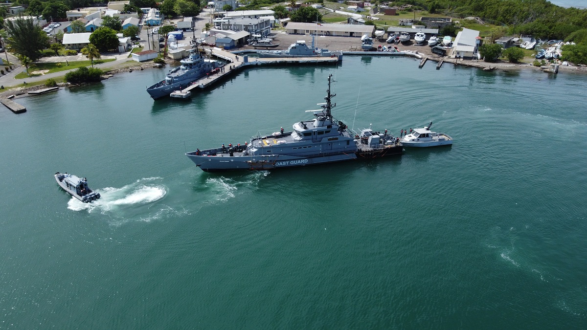 Damen Stan Patrol 4207 delivered to the Jamaican Defence Force 2