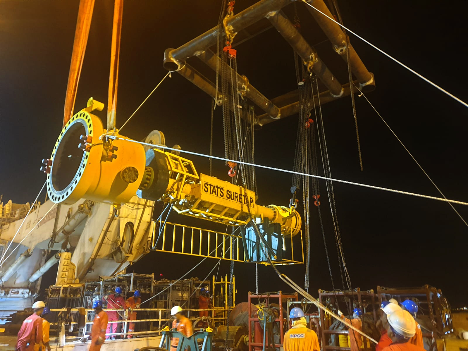 3 STATS Groups SureTap 48in Subsea Hot Tapping project on behalf of NPCC