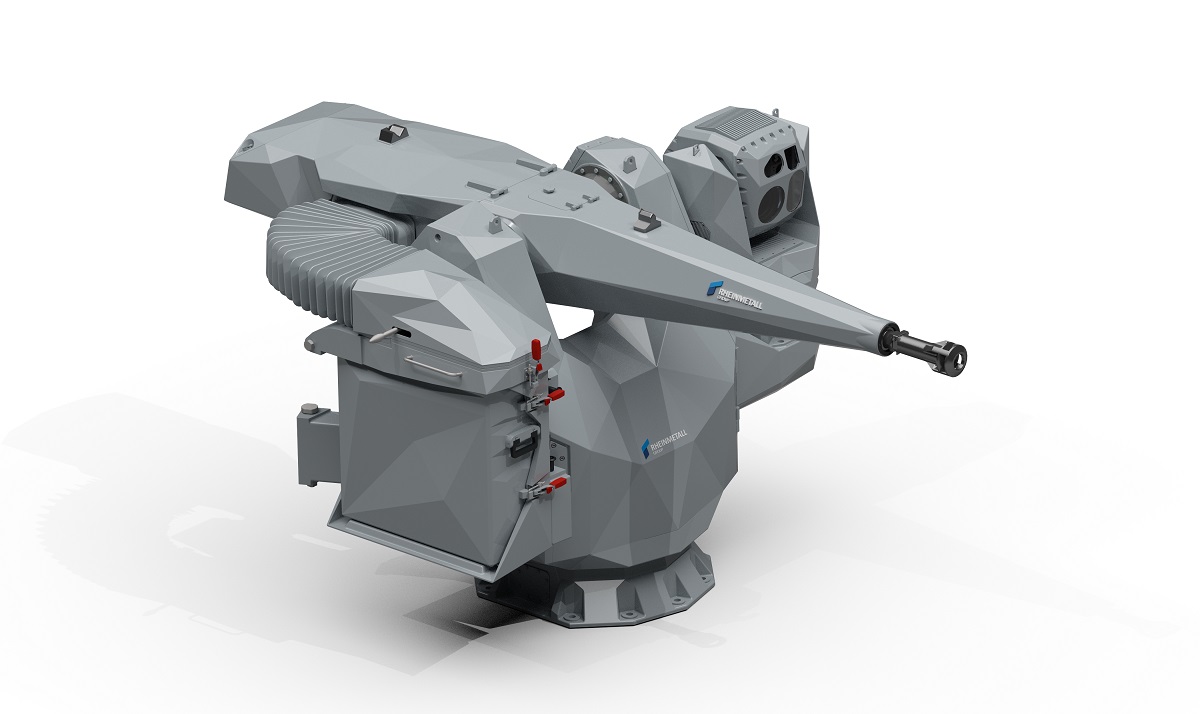 Damen selects Rheinmetall to supply next generation MLG27 4.0 gun systems for F126 frigates 2