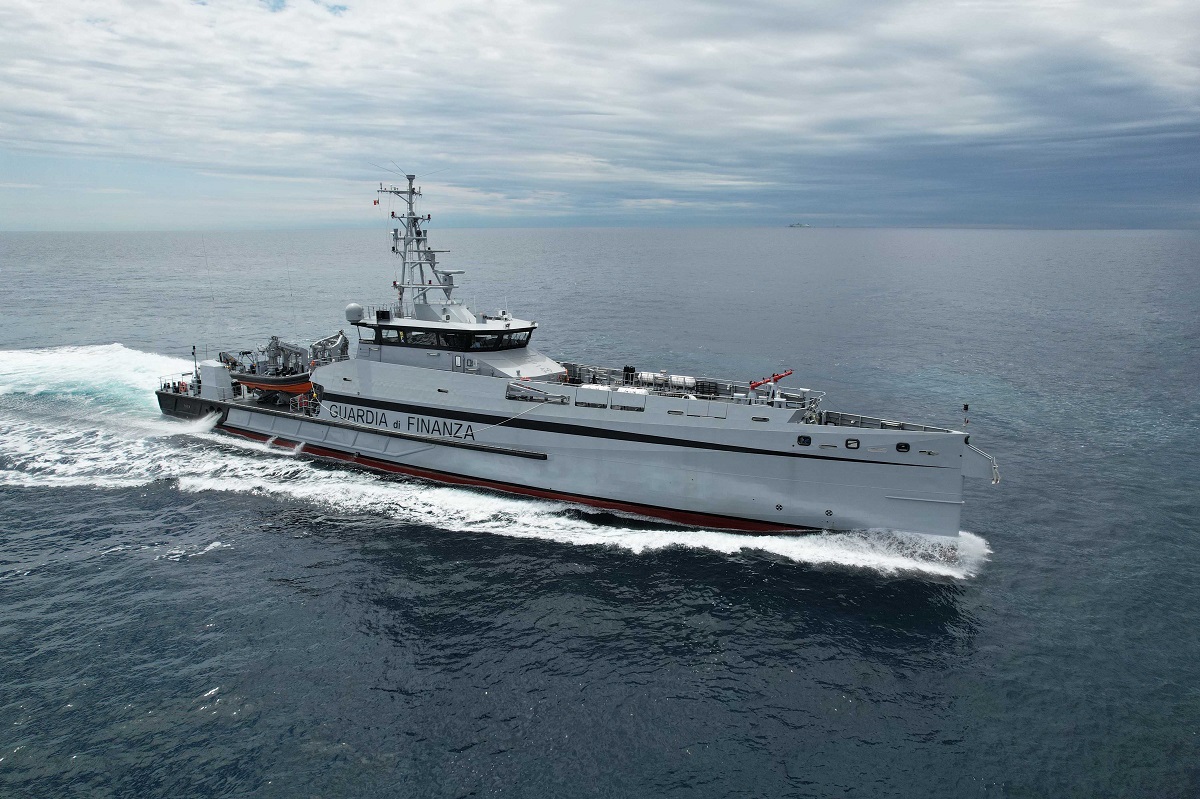 Italys Guardia di Finanza takes delivery of a new flagship by Damen Shipyards 2