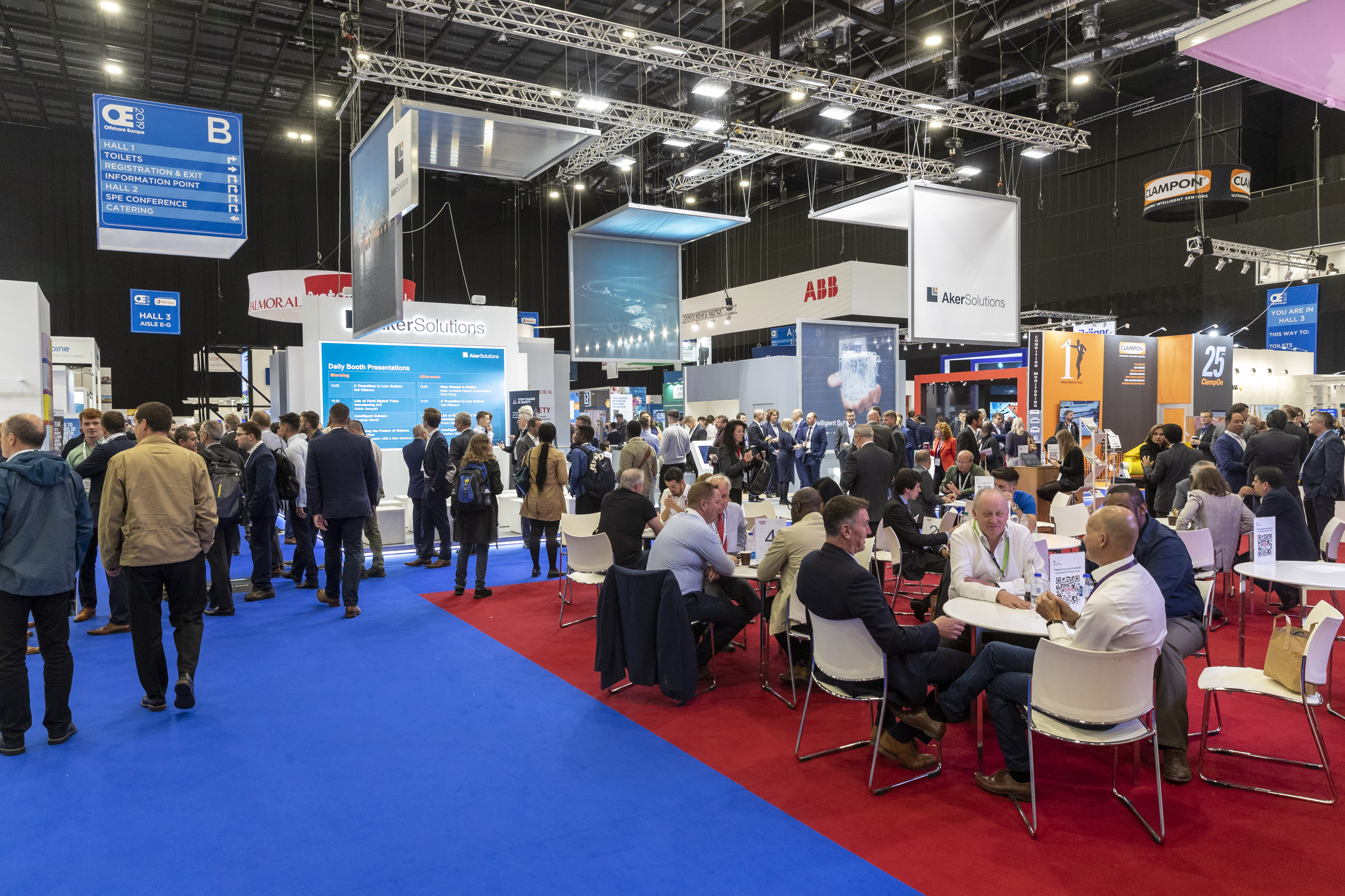 2 Exhibition floor at SPE Offshore Europe 2019 2
