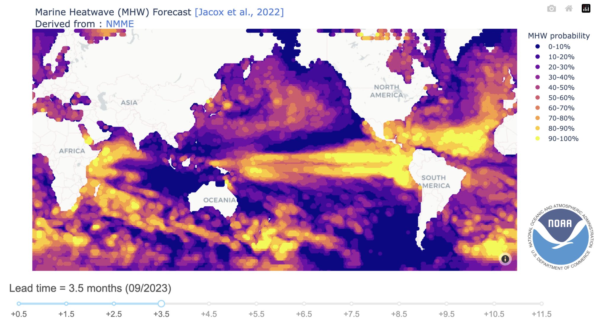 2 Marine Heatwave Forecast Map 09 23 2048x1103